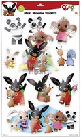 Bambolino Toys Bing raamstickers maxi - kleurrijke decoratie voor kinderen