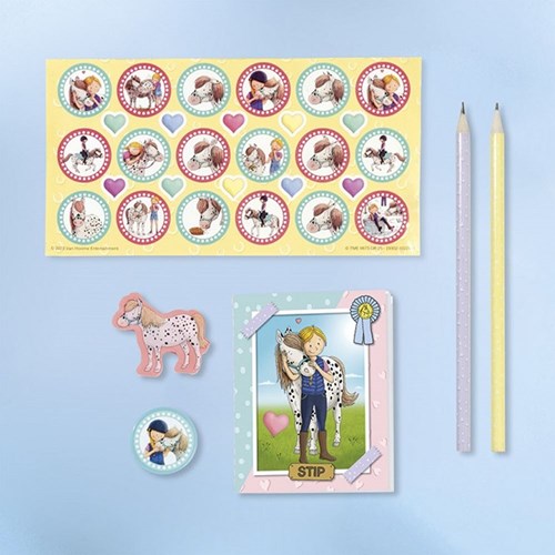 Bambolino Toys schrijfwaren set Stip de Pony - etui en stickers-2