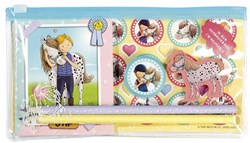 Bambolino Toys schrijfwaren set Stip de Pony - etui en stickers