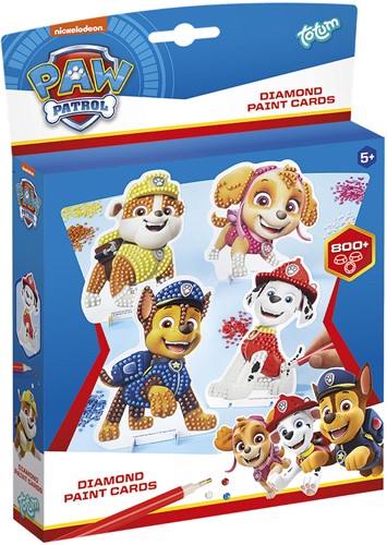 Totum Paw Patrol Diamond Paint Cards
