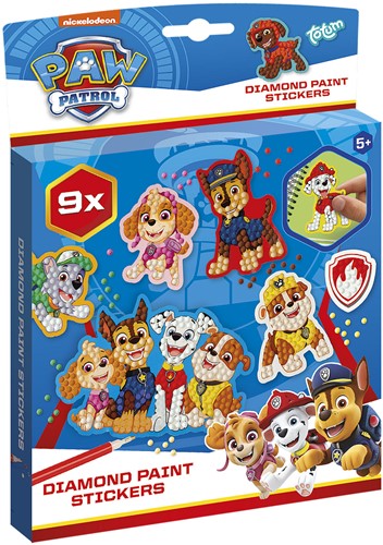 Totum Paw Patrol Diamond Paint Stickers