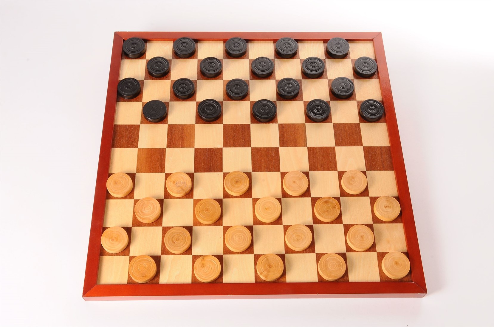 meer en meer Omgaan Fictief LongField Games Schaakbord/Dambord Veld 42 cm