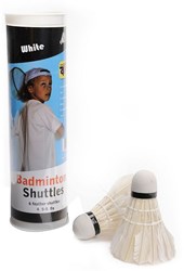 Engelhart 6 Shuttles veren wit in koker 4,5-5 gram