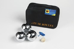Engelhart Games Engelhart 6 ballen in zwarte rits tas