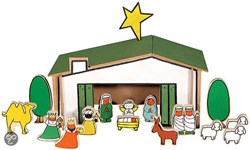 Bambolino Speelgoed Bruna Kerststal (Nijntje)