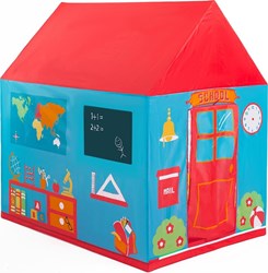 Pop-it-Up speeltent school - educatieve kindertent 140x100x140 cm
