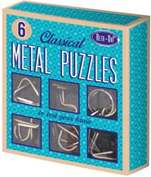 Retr-Oh 6 metalen brein puzzels / iq puzzel / breinbrekers spelletjes voor volwassenen & kinderen OP=OP