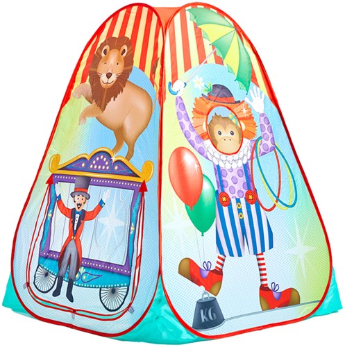 Pop-it-Up speeltent kinderen Circus pop up - 90x90x110 cm polyester-3