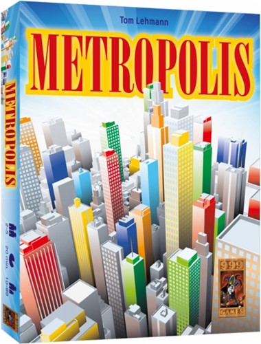 999 Games 999 Games Metropolis Kaartspel 10+