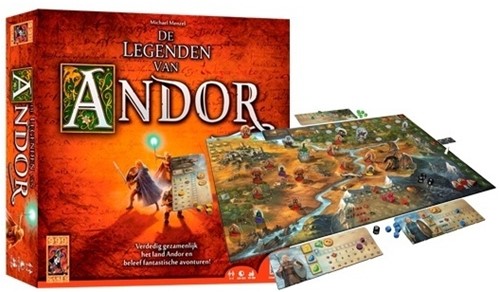 999 Games 999 Games De Legenden van Andor Bordspel 10+