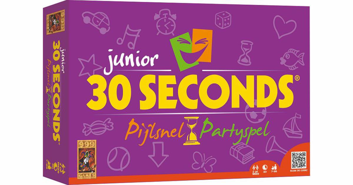 Resistent Met opzet Lezen 999 Games 30 Seconds Junior - Bordspel - 7+