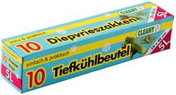 Cleany diepvrieszakken 5 liter - handige opbergzakken voor vriezer