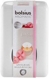 Bolsius geurbrander keramiek wit - stijlvolle aroma brander voor thuis