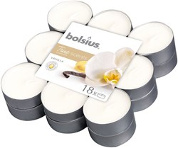 Bolsius geurtheelicht 4 uur 18 stuks Vanille