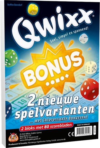 Spel Qwixx Bonus