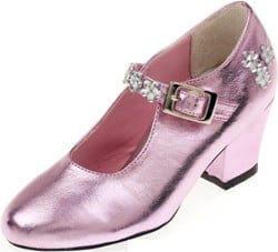 Souza Schoentjes hoge hak Madeleine, roze metallic, mt 36 (1 paar)