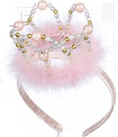 Souza for Kids kroon Alexandra lichtroze diadeem prinses accessoire