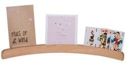 Van Dijk Toys Kaartenhouder - Beukenhout 50 cm