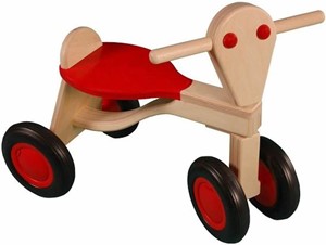 Van Dijk Toys Houten Loopfiets Rood Berken van dijk toys kopen in de aanbieding Van Dijk Toys Houten Loopfiets Rood Berken van dijk toys kopen in de aanbieding