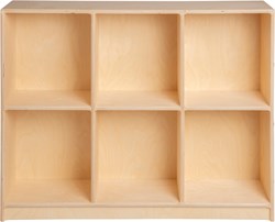 Van Dijk Toys houten kast voor Haagse blokkenset / blokkenkast (Kinderopvang kwaliteit)