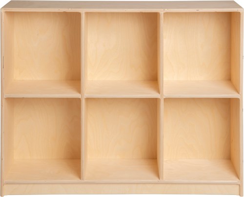 Van Dijk Toys houten kast voor Haagse blokkenset / blokkenkast (Kinderopvang kwaliteit)