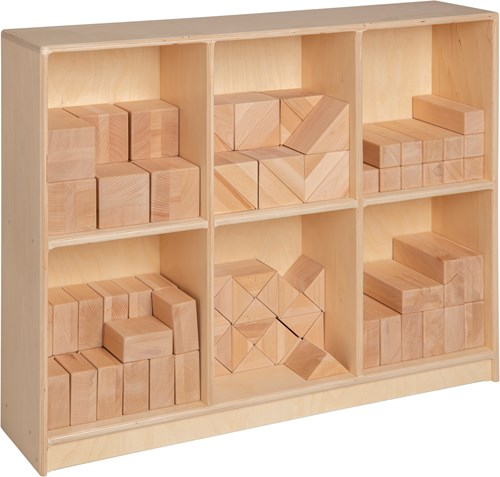 Kast voor Haagse blokkenset