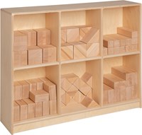 Van Dijk Toys houten kast voor Haagse blokkenset / blokkenkast (Kinderopvang kwaliteit)-3