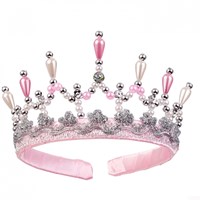 Souza for Kids kroon prinses Mary roze parels prinsessenkroon