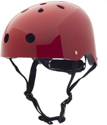 Coconuts fietshelm rood vintage stijl - kind helm veiligheid