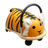 Wheelybug loopauto tijger - klein - loopwagen voor peuters