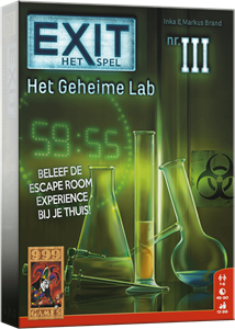 999 Games EXIT - Het Geheime Lab - Breinbreker - 12+