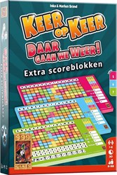 999 Games scoreblokken Keer op Keer dobbelspel uitbreiding Level 5 6 7