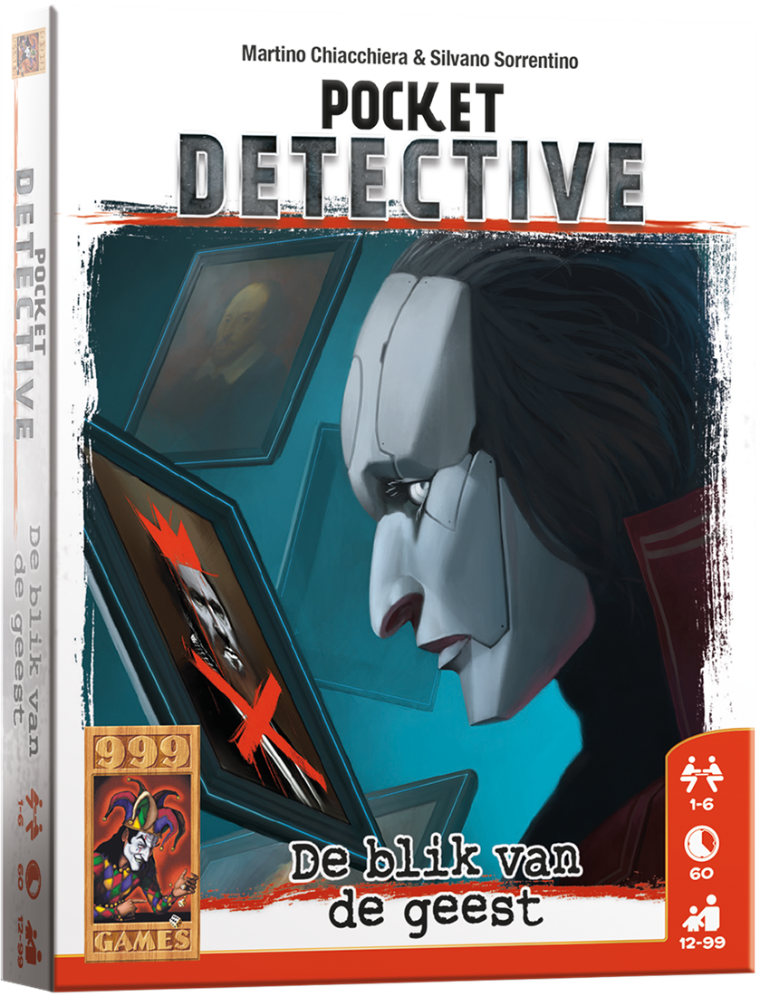 Knop Reflectie Belonend 999 Games kaartspel Pocket Detective: De blik van de geest