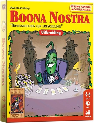 999 Games kaartspel Boonanza Boona Nostra uitbreiding - strategisch spel