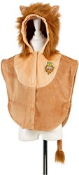 Souza for Kids cape leeuw verkleedkleding - 2 jaar/92 cm - baby cape