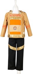Souza for Kids indianen kostuum jongen 8-10 jaar 128-140 cm verkleedset