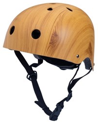 Coconuts fietshelm kind Wood design maat S veilig verstelbaar