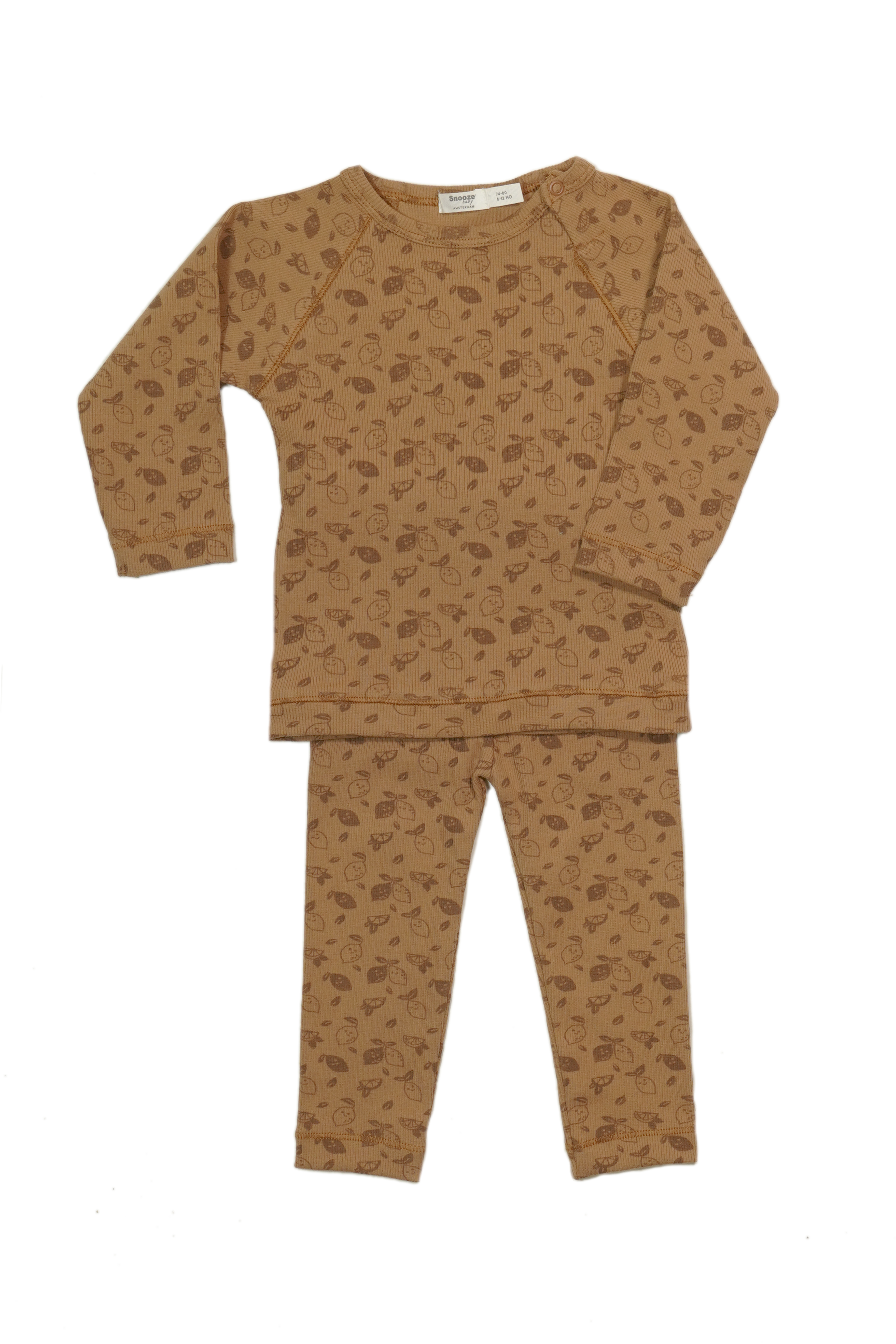 barst Thuisland Kaap Snoozebaby Organische Pyjama Toffee - maat 86/92 kopen?