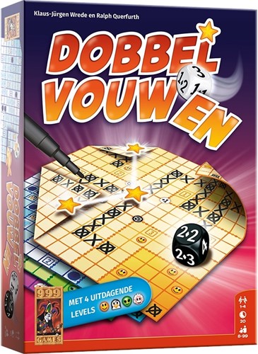 999 Games Dobbel Vouwen