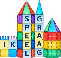 Coblo magnetische tegels toppers hoofdletters 60 stuks-2