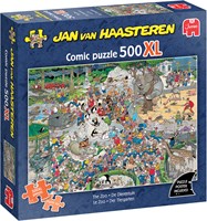 Jumbo legpuzzel Jan van Haasteren 500XL dieren dierentuin XL puzzelstukjes