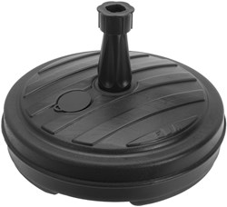 Eda parasolvoet grijs kunststof Ø42 cm 13 liter water vulling