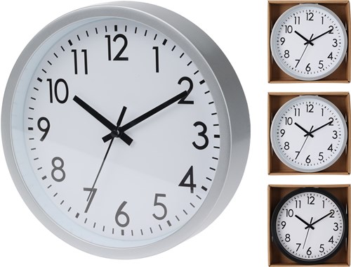 Wandklok educatief speelgoed multicolor karton 20cm