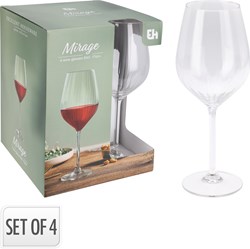 Wijnglas Mirage speelgoedset - educatief spel voor kinderen 4 stuks