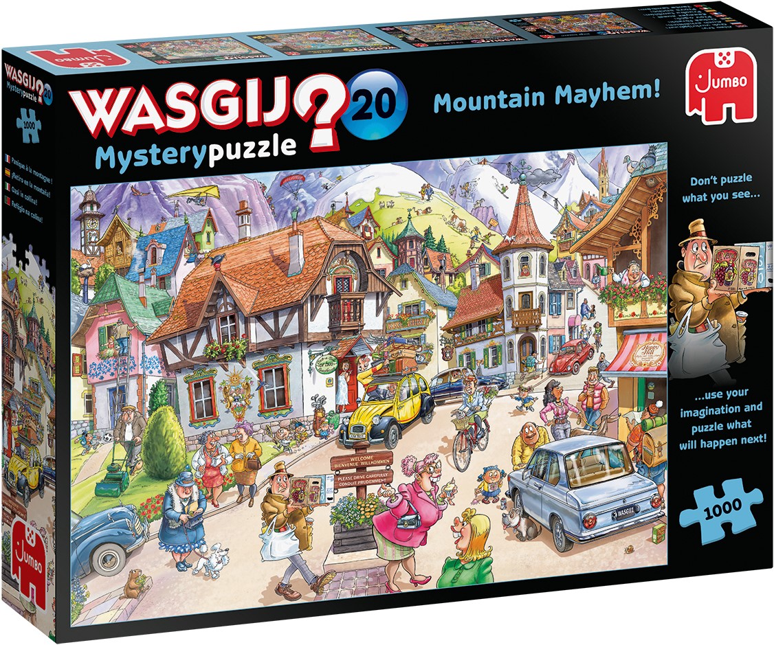 Antagonist coupon Kunstmatig Jumbo puzzel Wasgij Mystery 20 - Vakantie in de Be