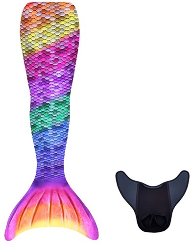 Kuaki zeemeerminstaart set Rainbow S - magisch zwem speelgoed-2