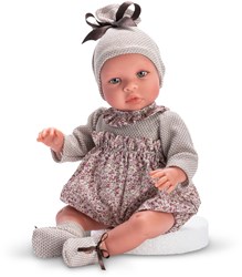 Asi babypop Leo 36cm met Martina kleding - poppen speelgoed