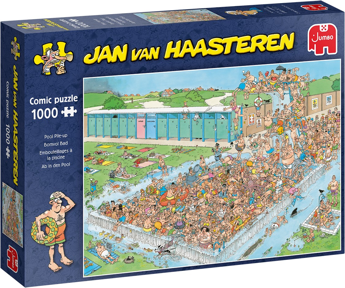 komedie Hoeveelheid geld gesponsord Jumbo puzzel Jan van Haasteren Bomvol Bad - 1000 stukjes kopen?