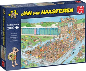 Jumbo puzzel Jan van Haasteren Bomvol Bad - 2000 stukjes