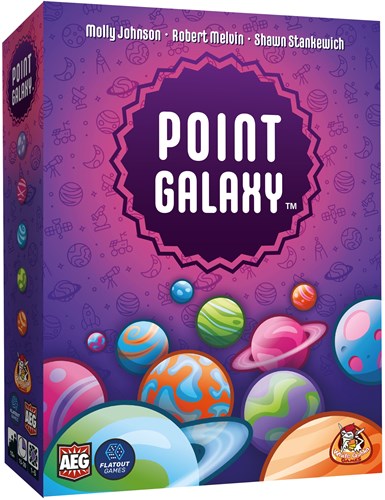 White Goblin Games gezelschapsspel Point Galaxy ruimtereis avontuur